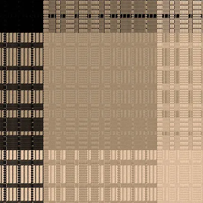 Foto de tela con diseño de rectangulos