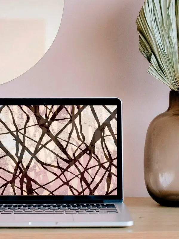 Escritorio con una PC.